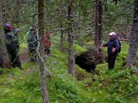 Gisle Rø ga rn innføring i geologiske fakta omkring denne gruva, som var i drift i slutten av 1600-tallet